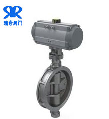 硬密封對夾氣動<a href='http://m.roadmix.com.cn/Product/diefa/' target='_blank'>蝶閥</a>